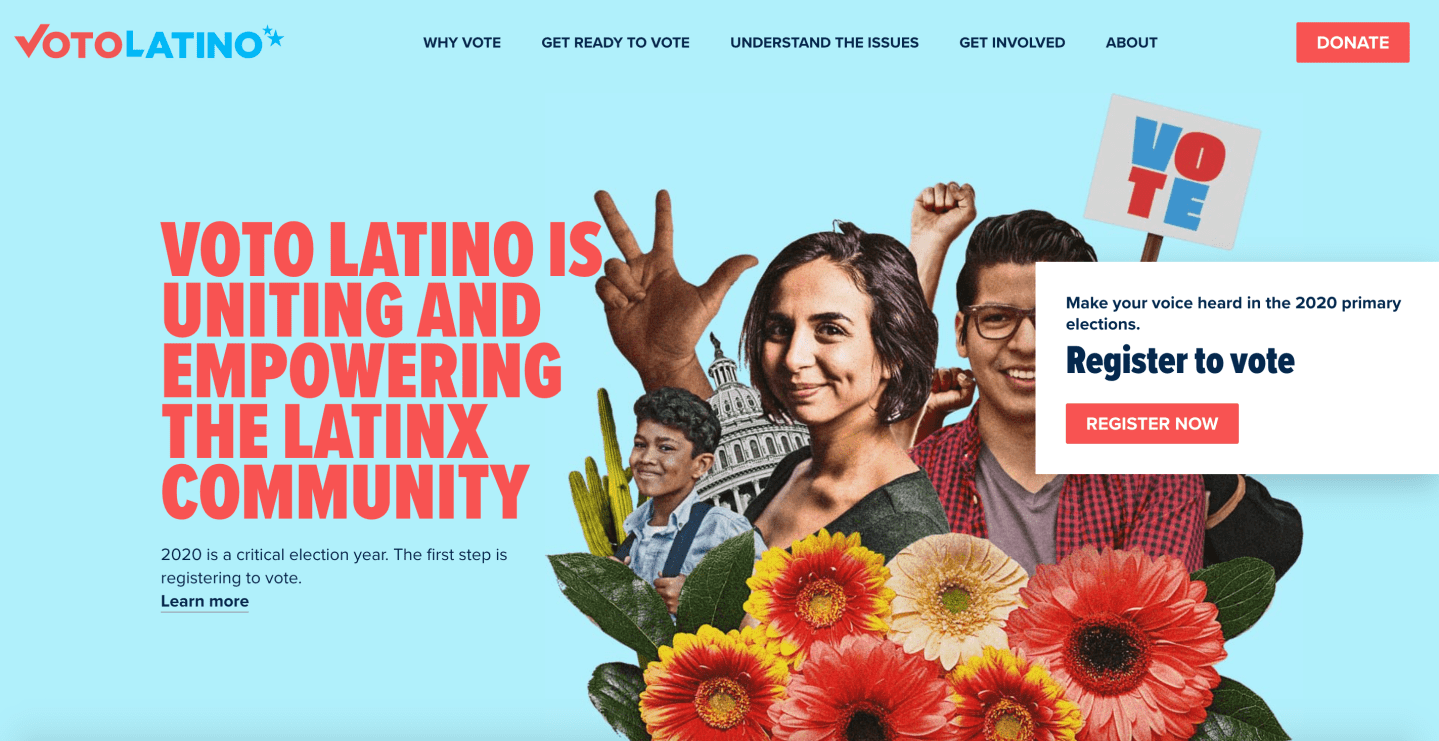 Voto Latino has seen a 2,750% jump in voter registration since the killing of George Floyd
