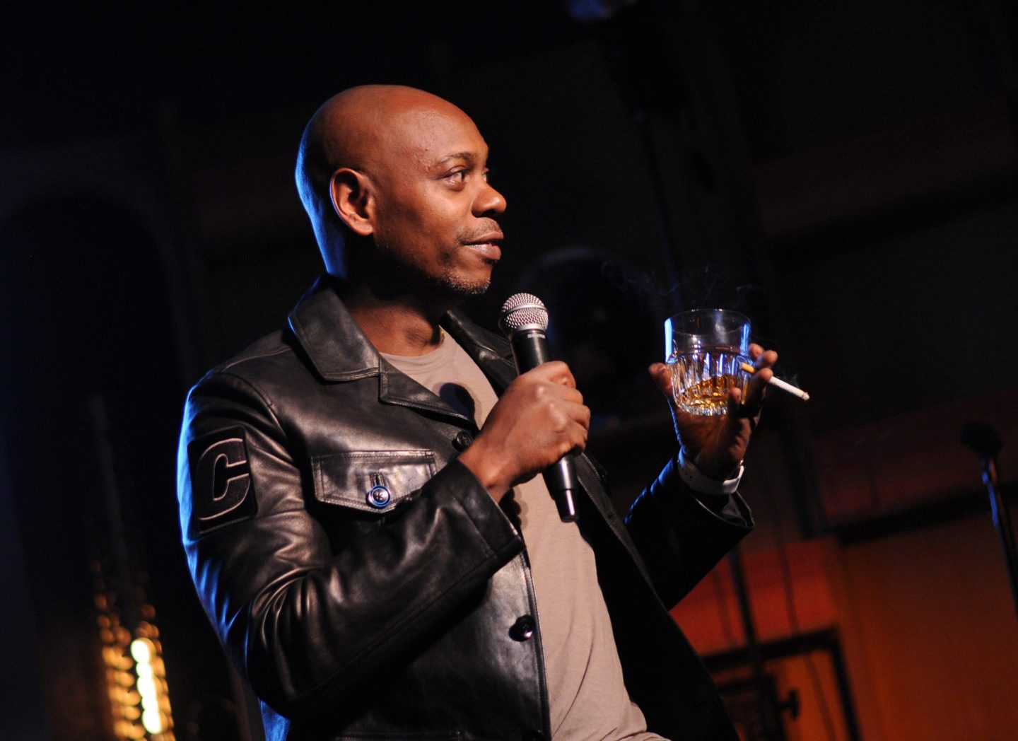 Dave Chappelle performing