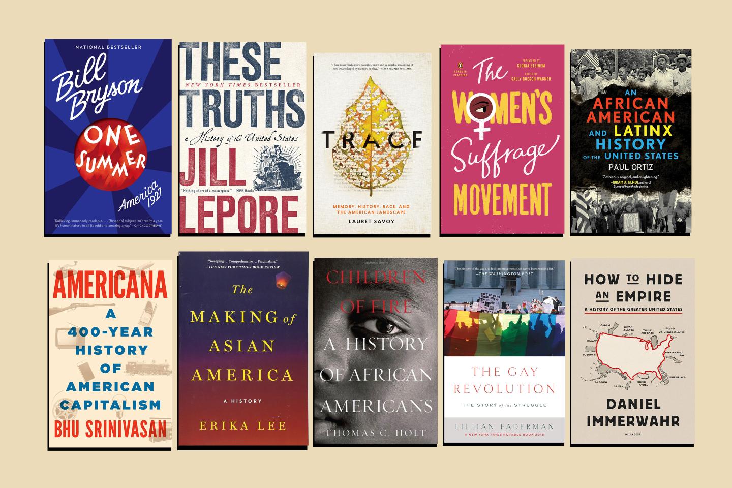 10 books on American history that actually reflect the United States