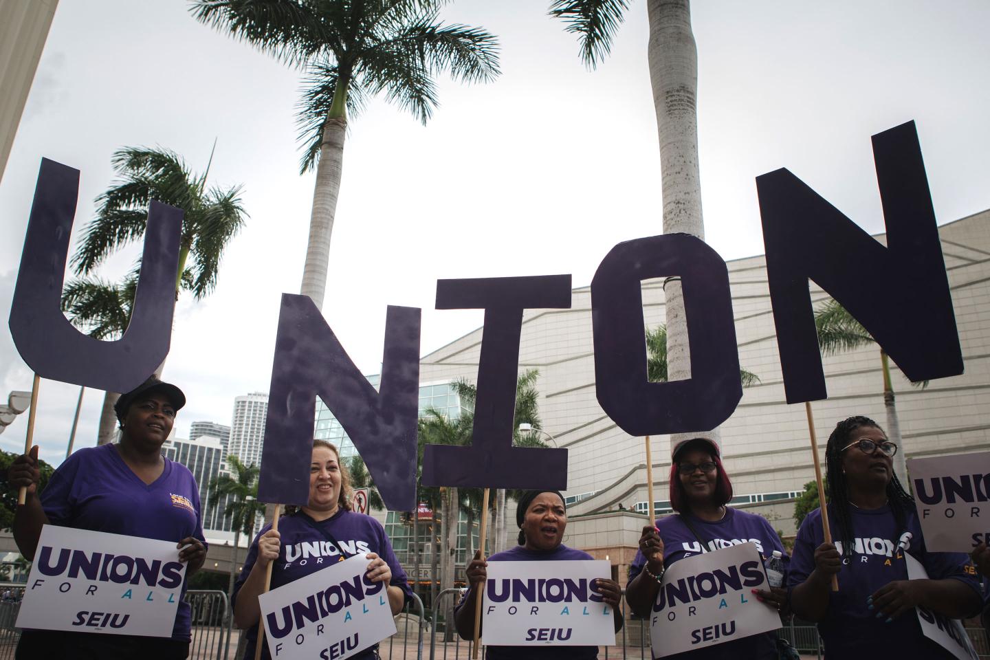 union protest