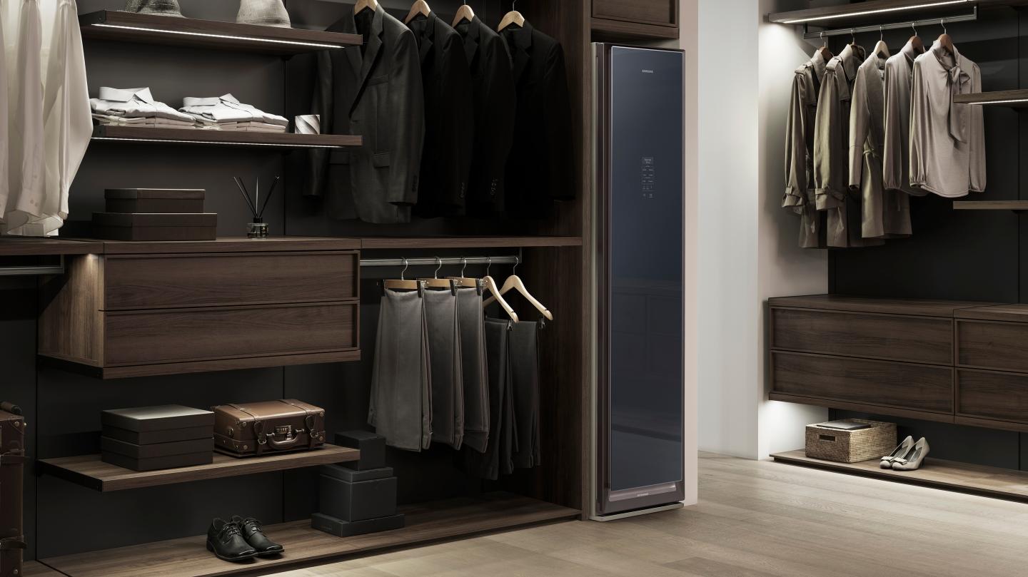 Samsung made a closet that disinfects your clothes