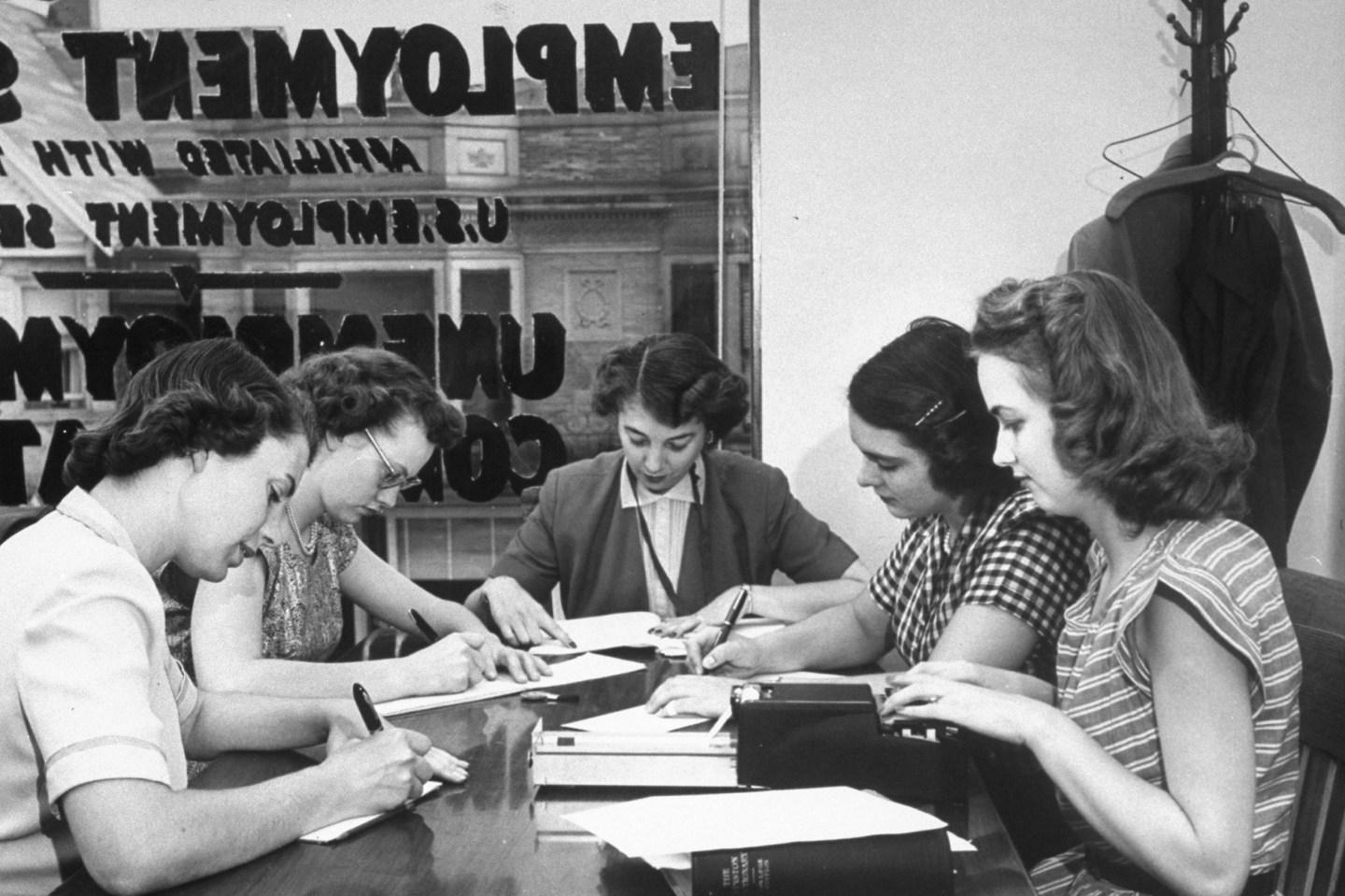 Employment 1950s Government Agency