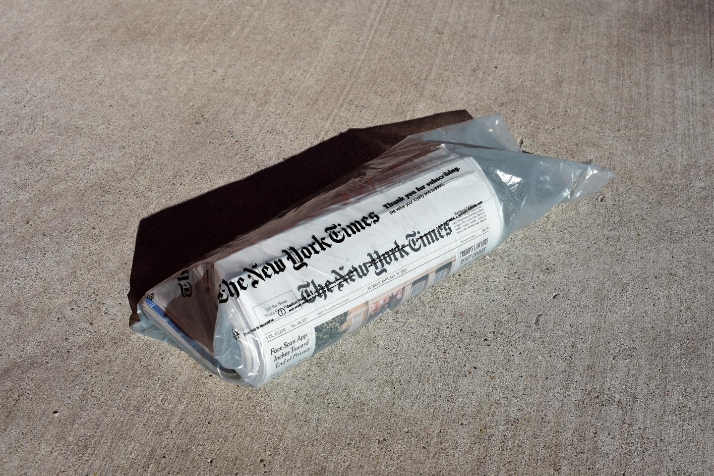Future of Journalism-NY Times Subscription