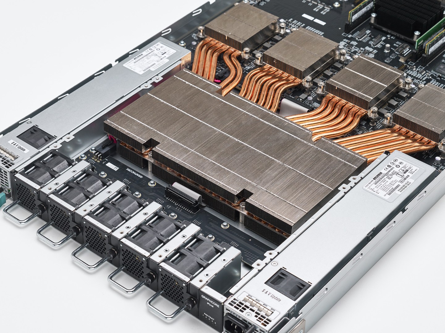 Photo of Graphcore's new M2000 IPU machine