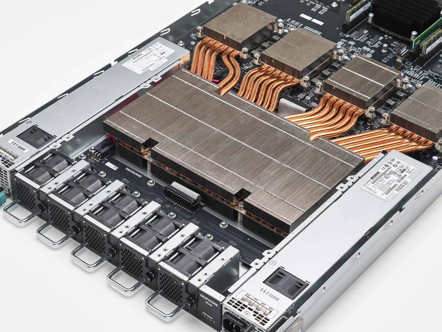 Photo of Graphcore's new M2000 IPU machine