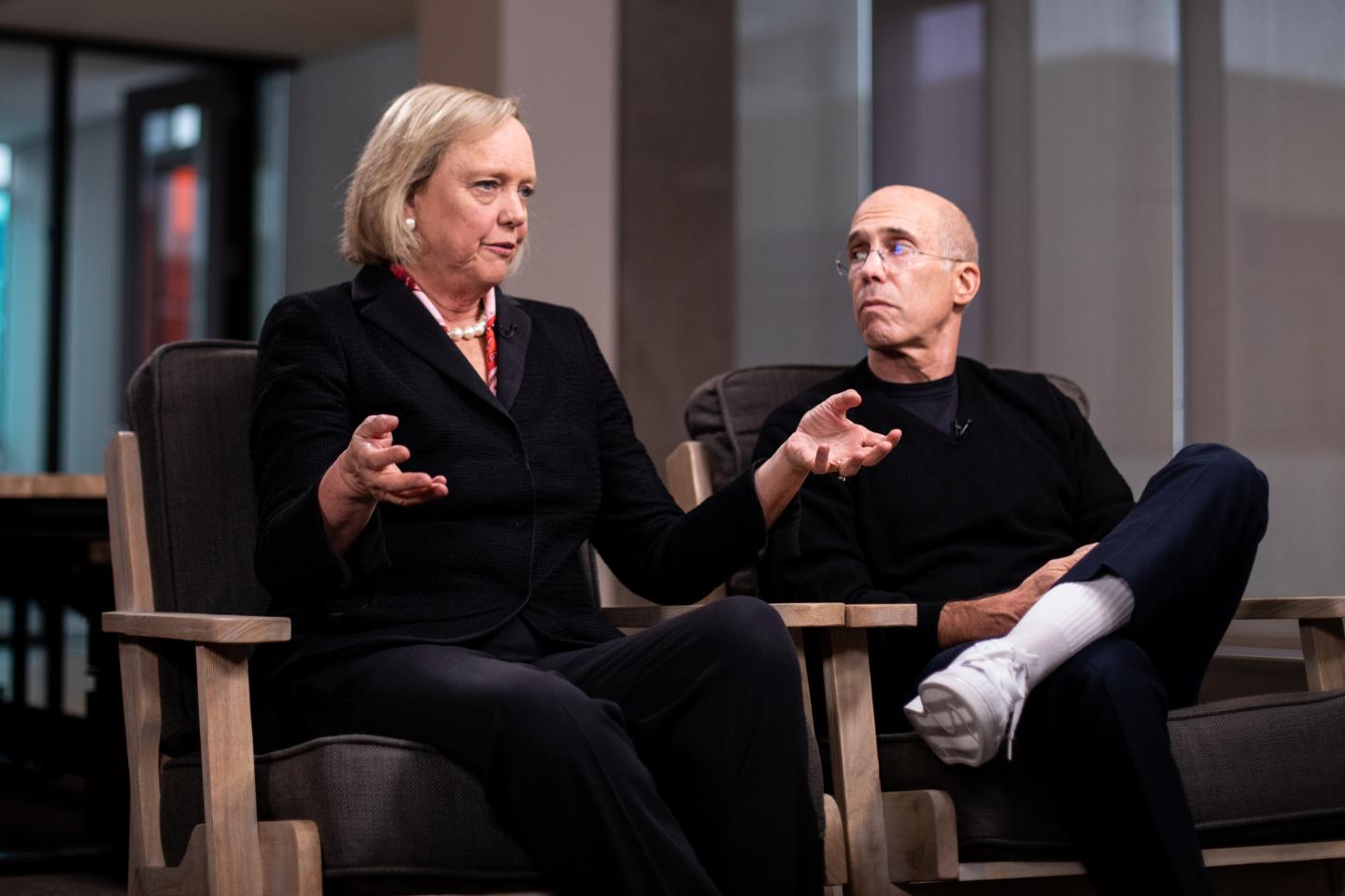 Quibi Founder Jeffrey Katzenberg And CEO Meg Whitman Interview