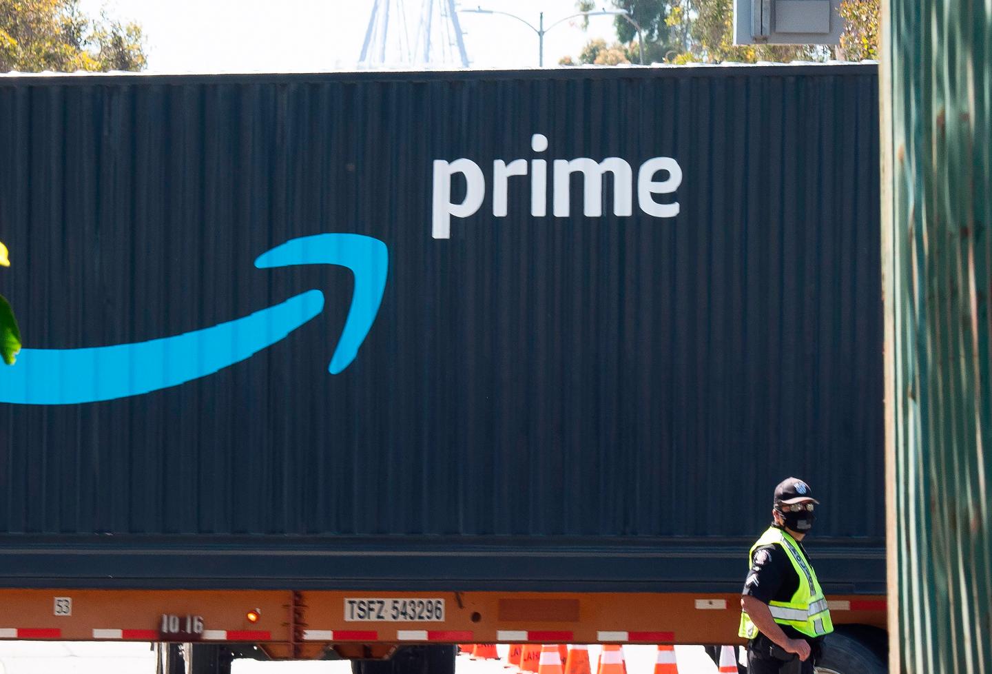 Amazon Prime Truck