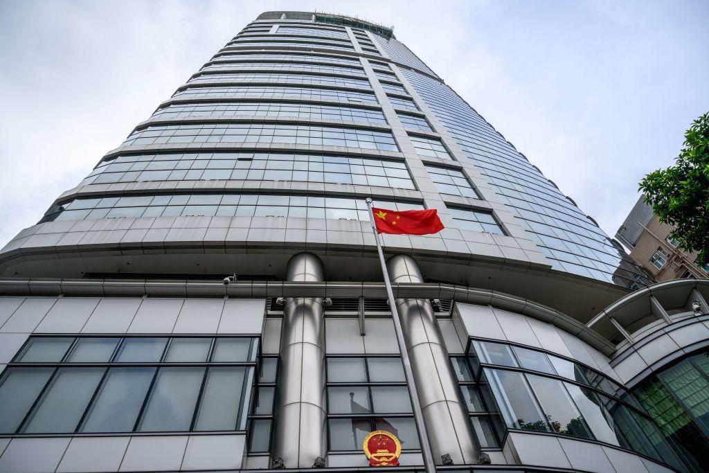 A hotel-turned-security office signals Hong Kong’s big chill