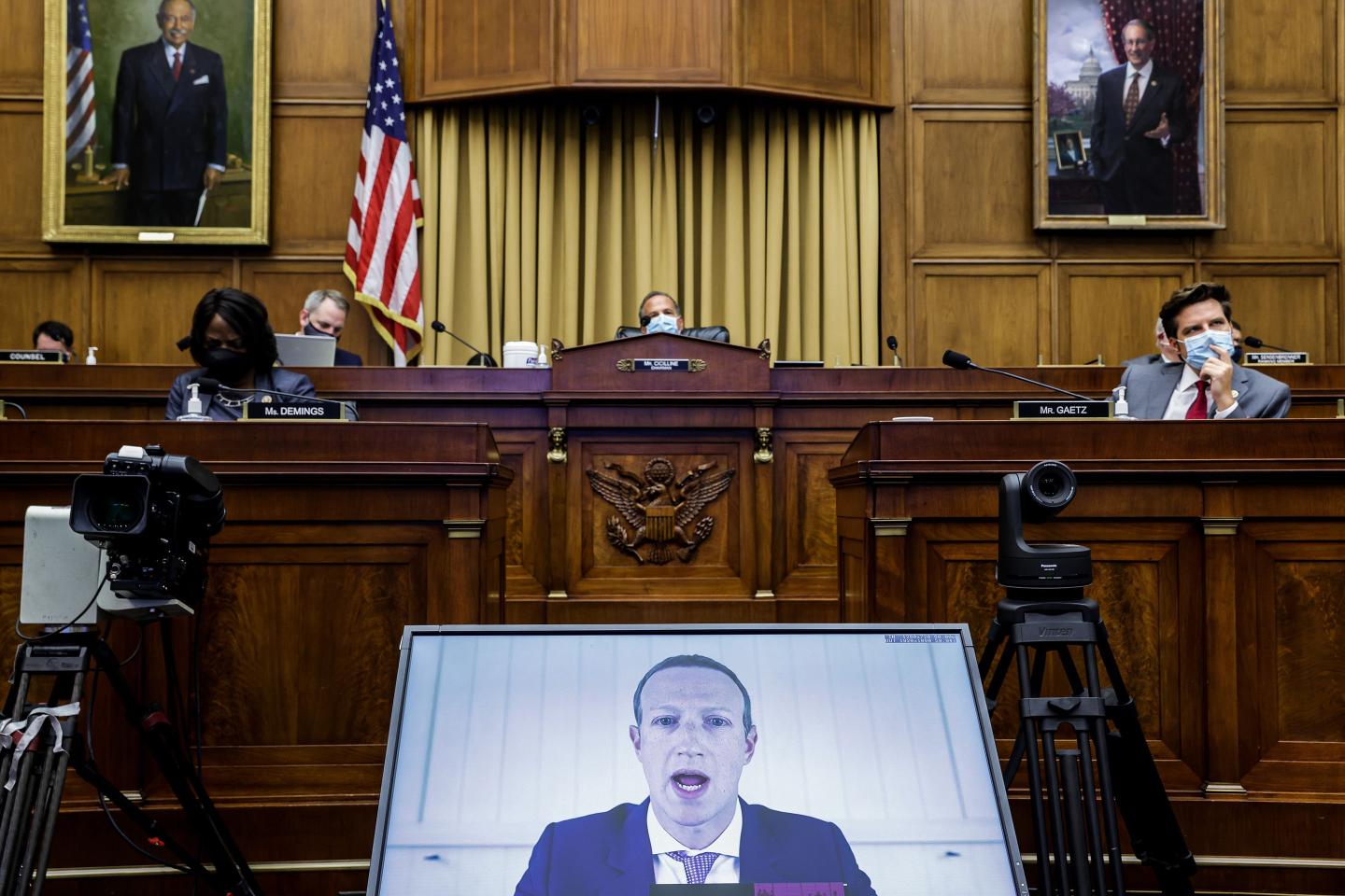 Facebook and Amazon grilled over history of aggressive competitive practices at antitrust congressional hearing