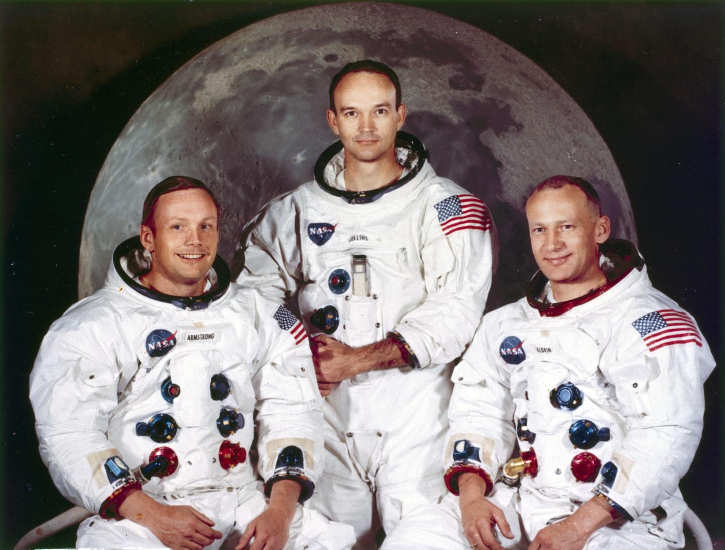 The Apollo 11 astronauts