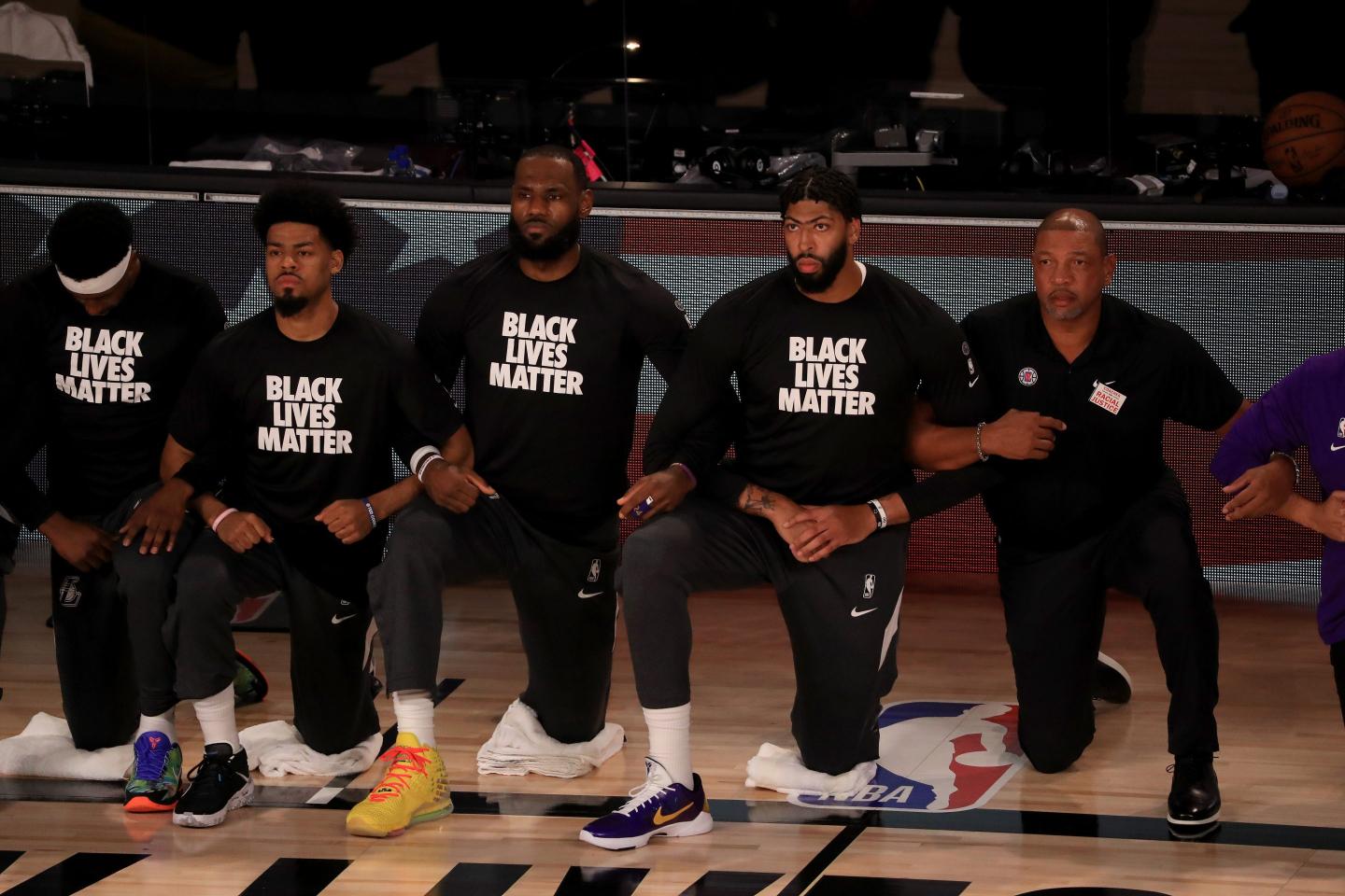 LeBron James and the NBA picks up where Colin Kaepernick left off