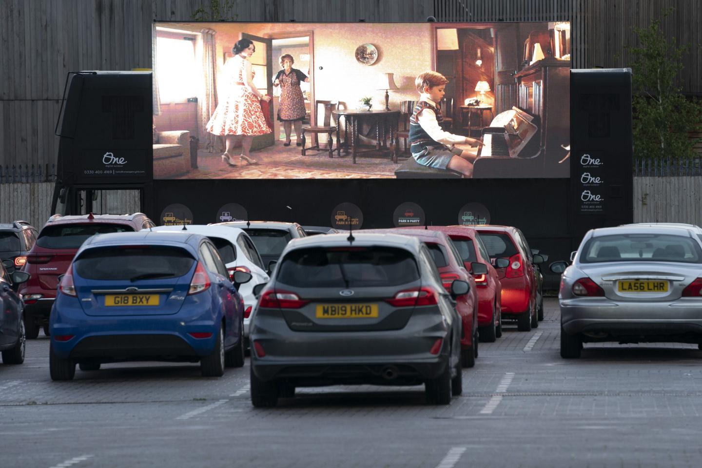 Walmart is converting 160 of its parking lots into drive-in movie theaters