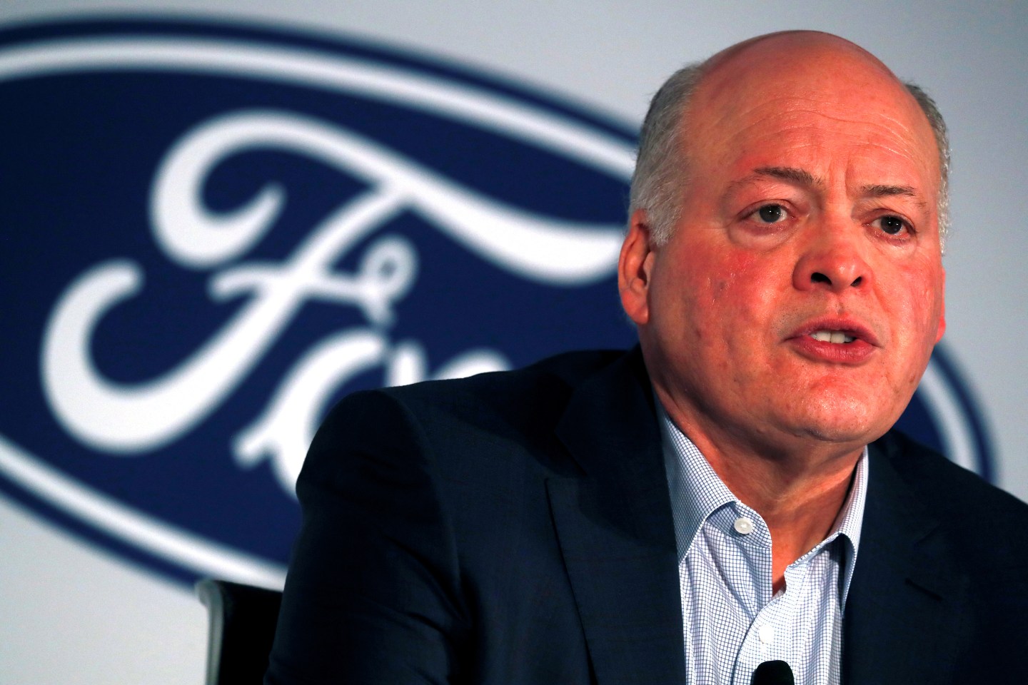 Former Ford CEO-Jim Hackett