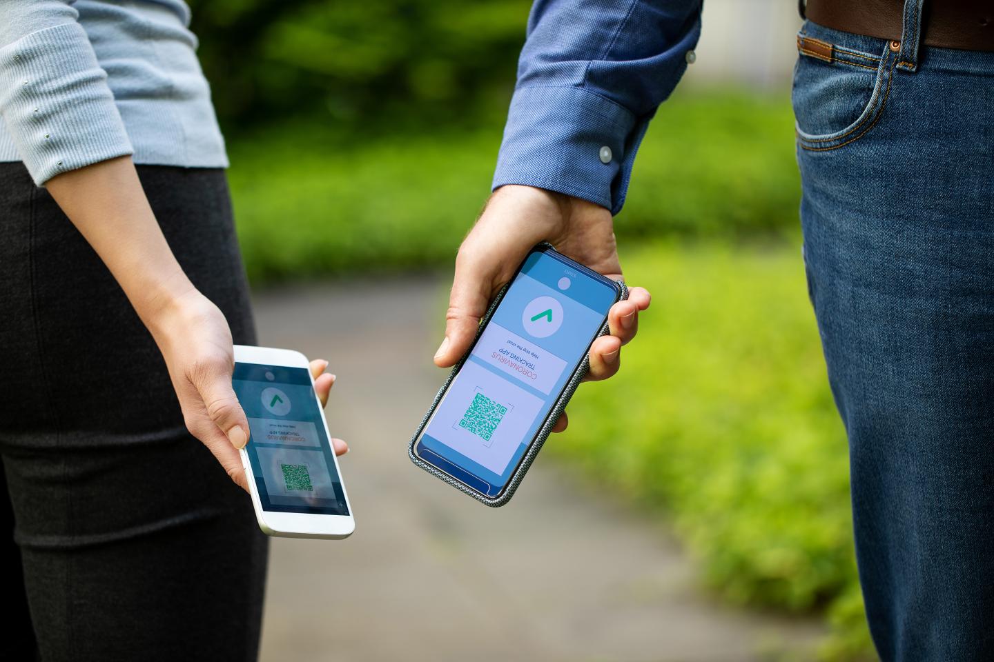Contact tracing app-digital privacy