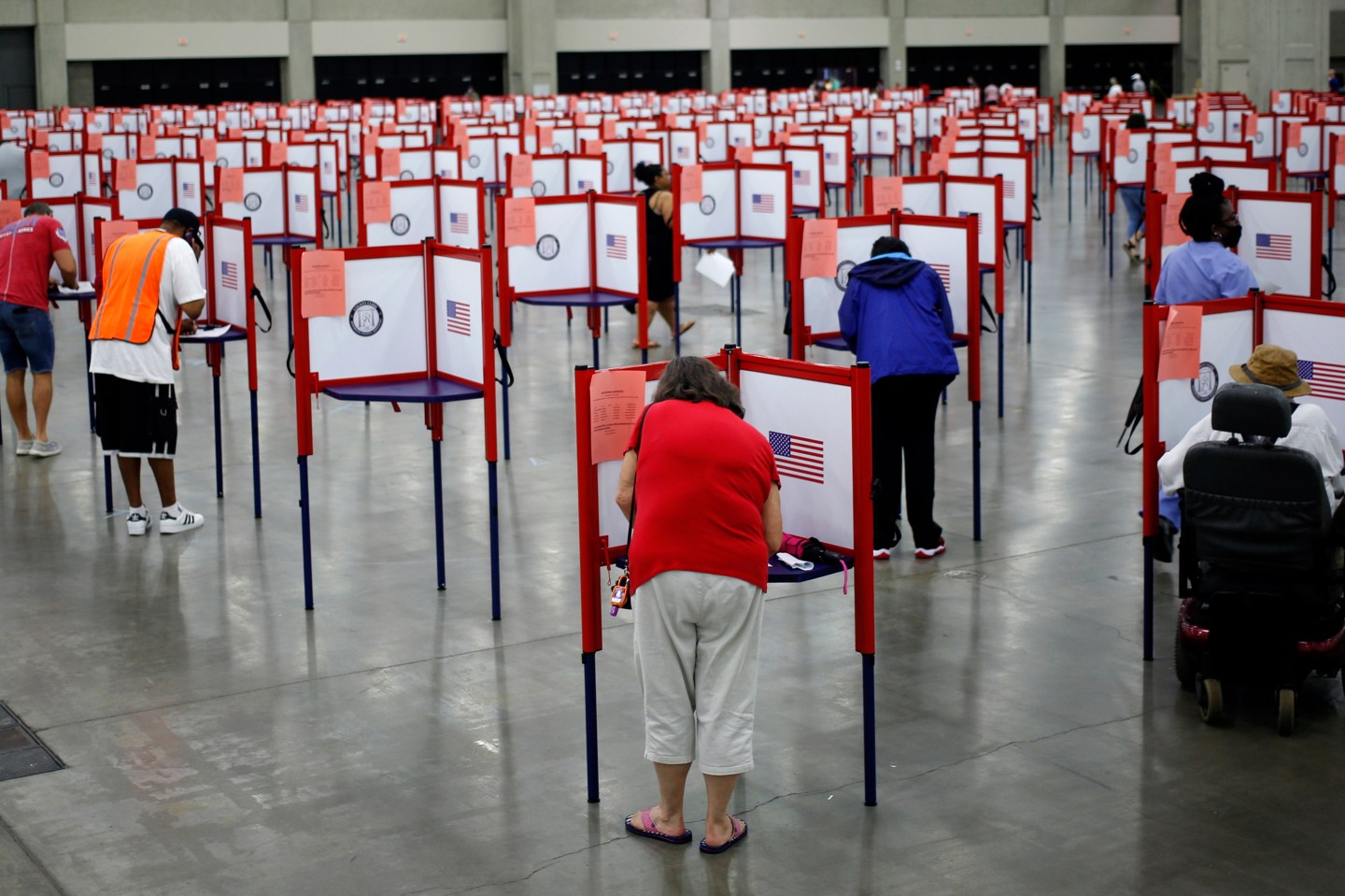 Fair Election-Poll Station Kentucky