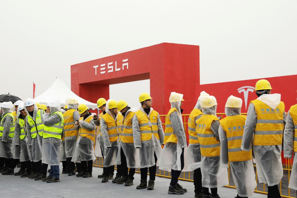 Elon Musk Breaks Ground at Tesla's First Gigafactory Outside the U.S.
