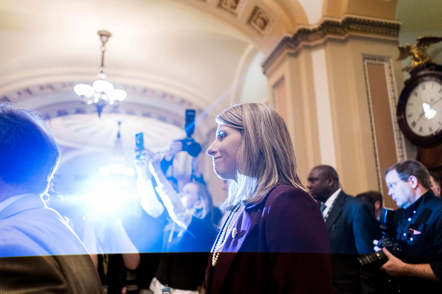 Katie Hill resigned from Congress, but not from politics