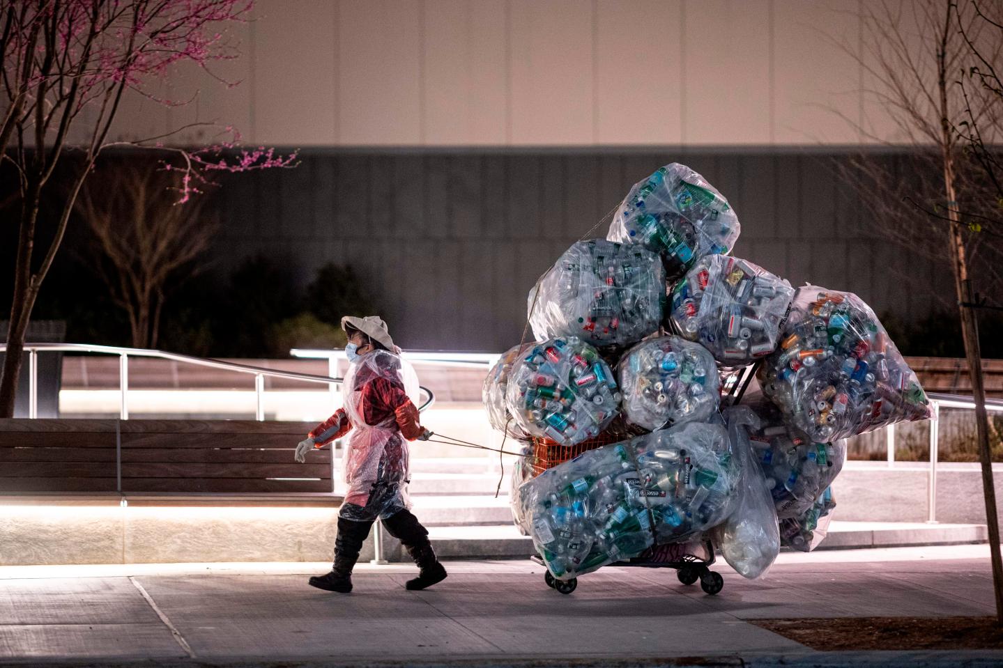 Another casualty of the pandemic: We’re ‘drowning’ in single-use plastics again