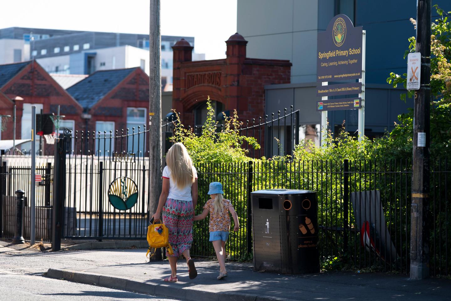 Boris Johnson is urging parents to send their children back to school this fall