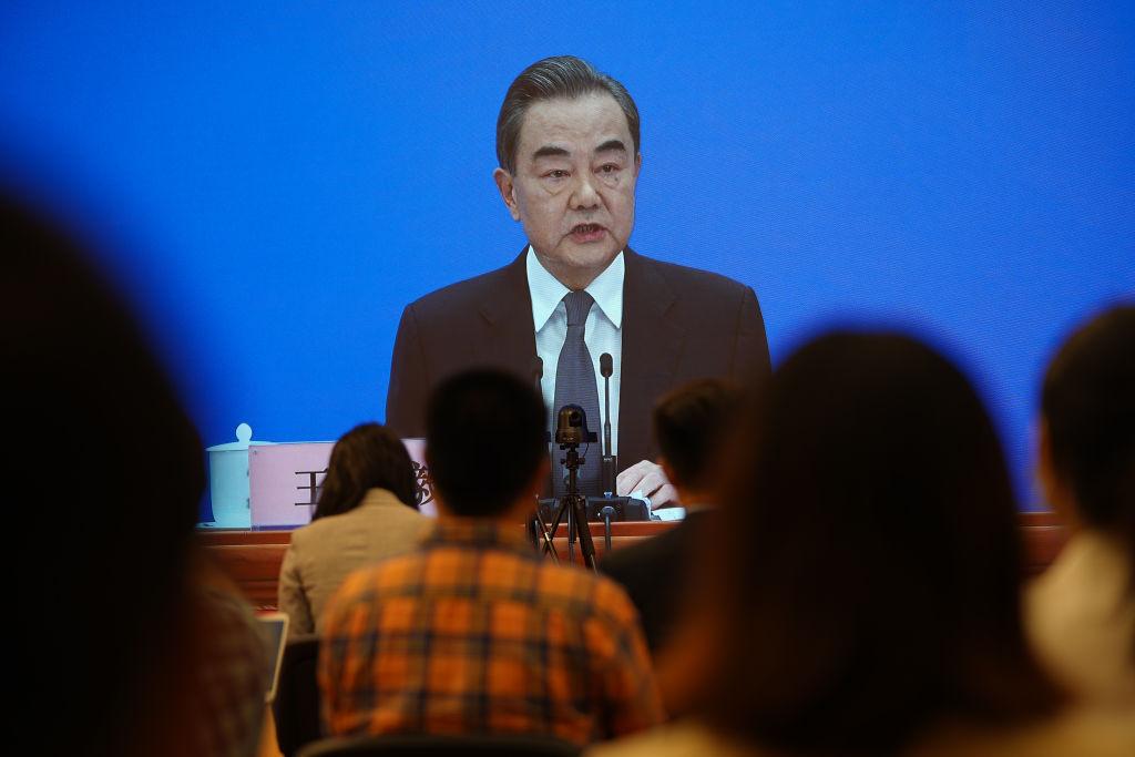 Chinese Foreign Minister Wang Yi Holds Video News Conference