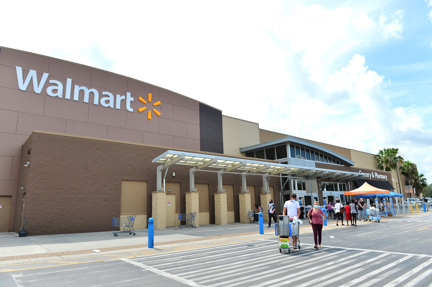 Walmart’s e-commerce sales nearly double as shoppers go beyond groceries in online orders