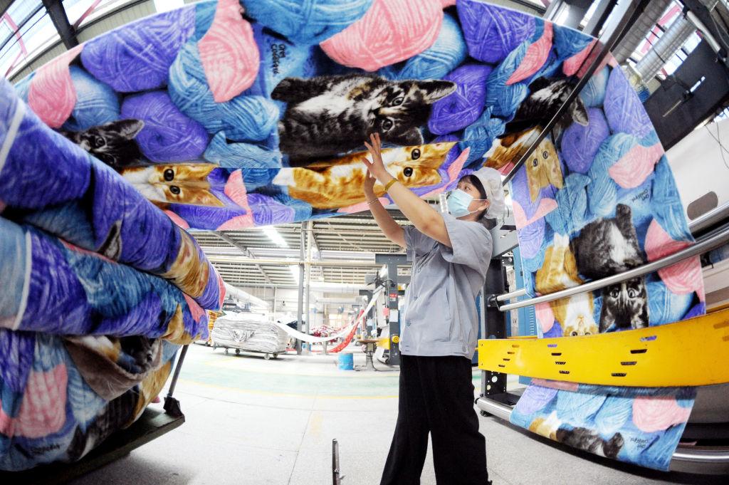 Plush Fabric Production