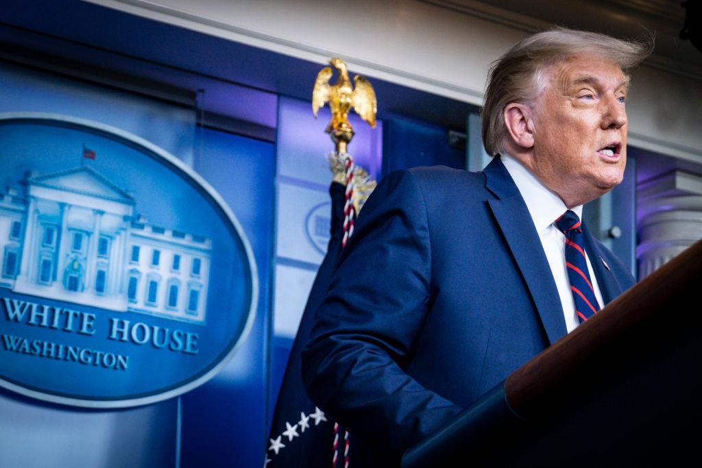President Trump Holds A News Conference On Administration's Covid Response