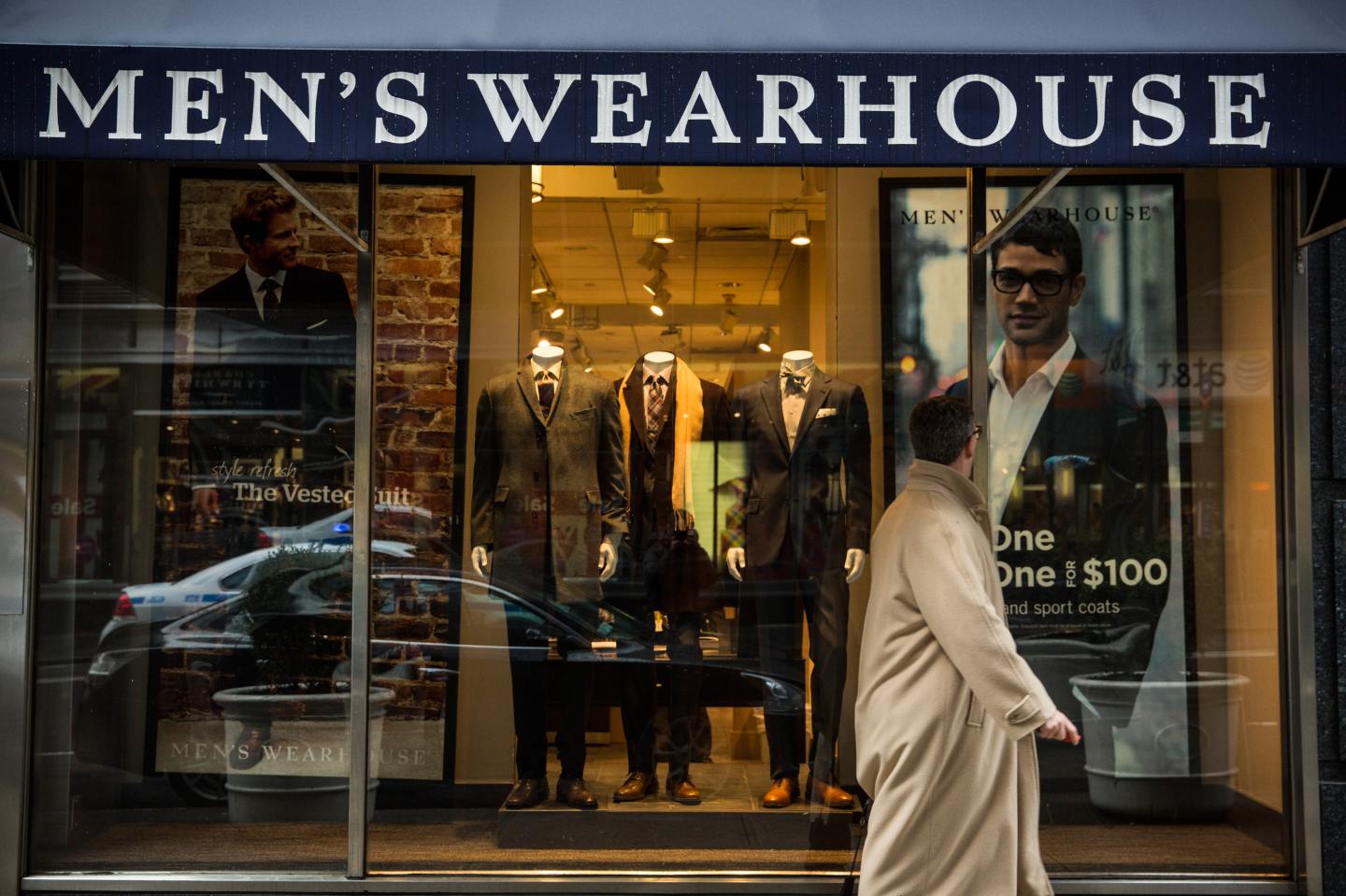 Men’s Wearhouse and Jos. A. Bank parent company is the latest retailer to seek bankruptcy protection