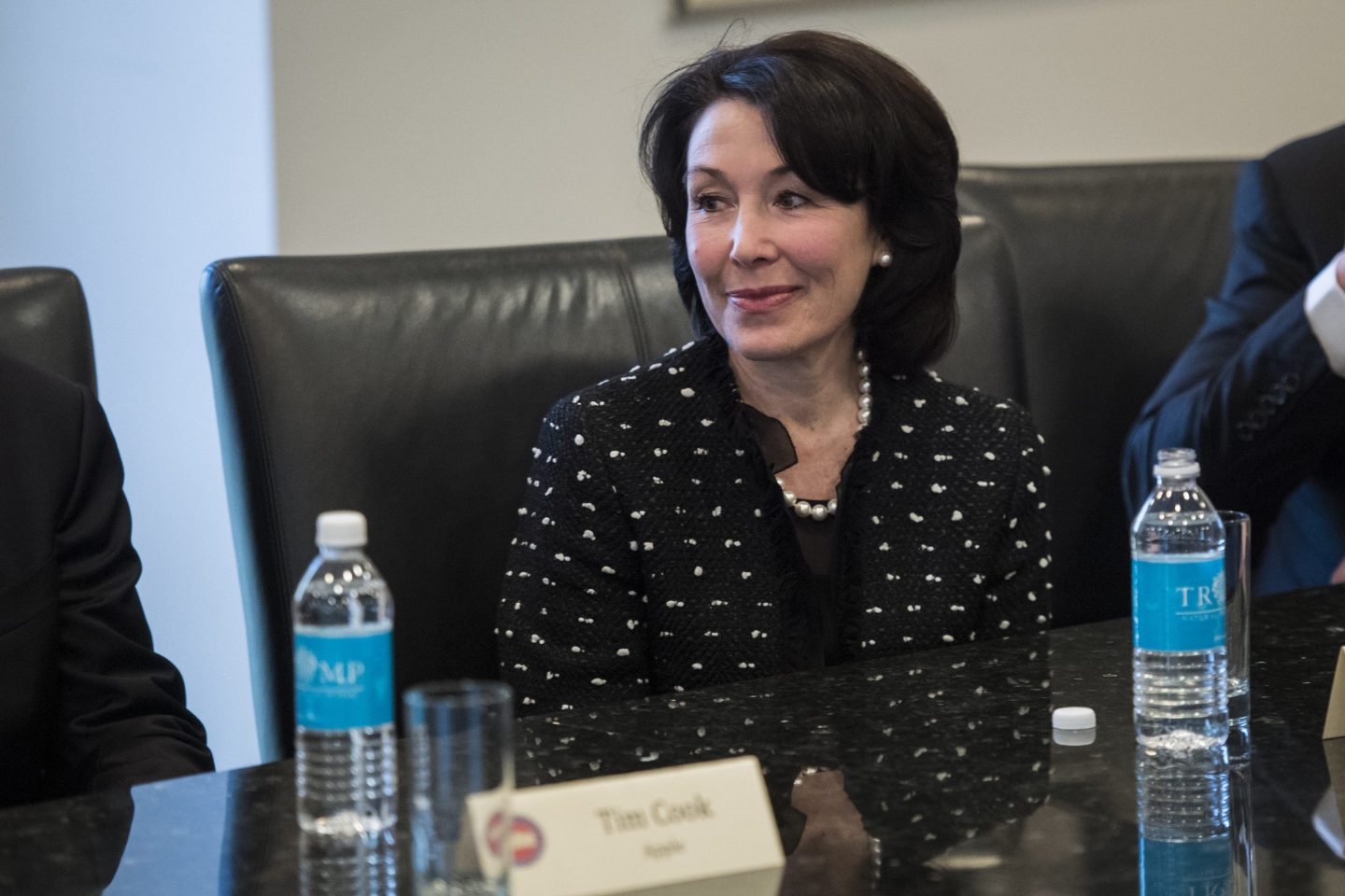 oracle ceo safra catz at the white house