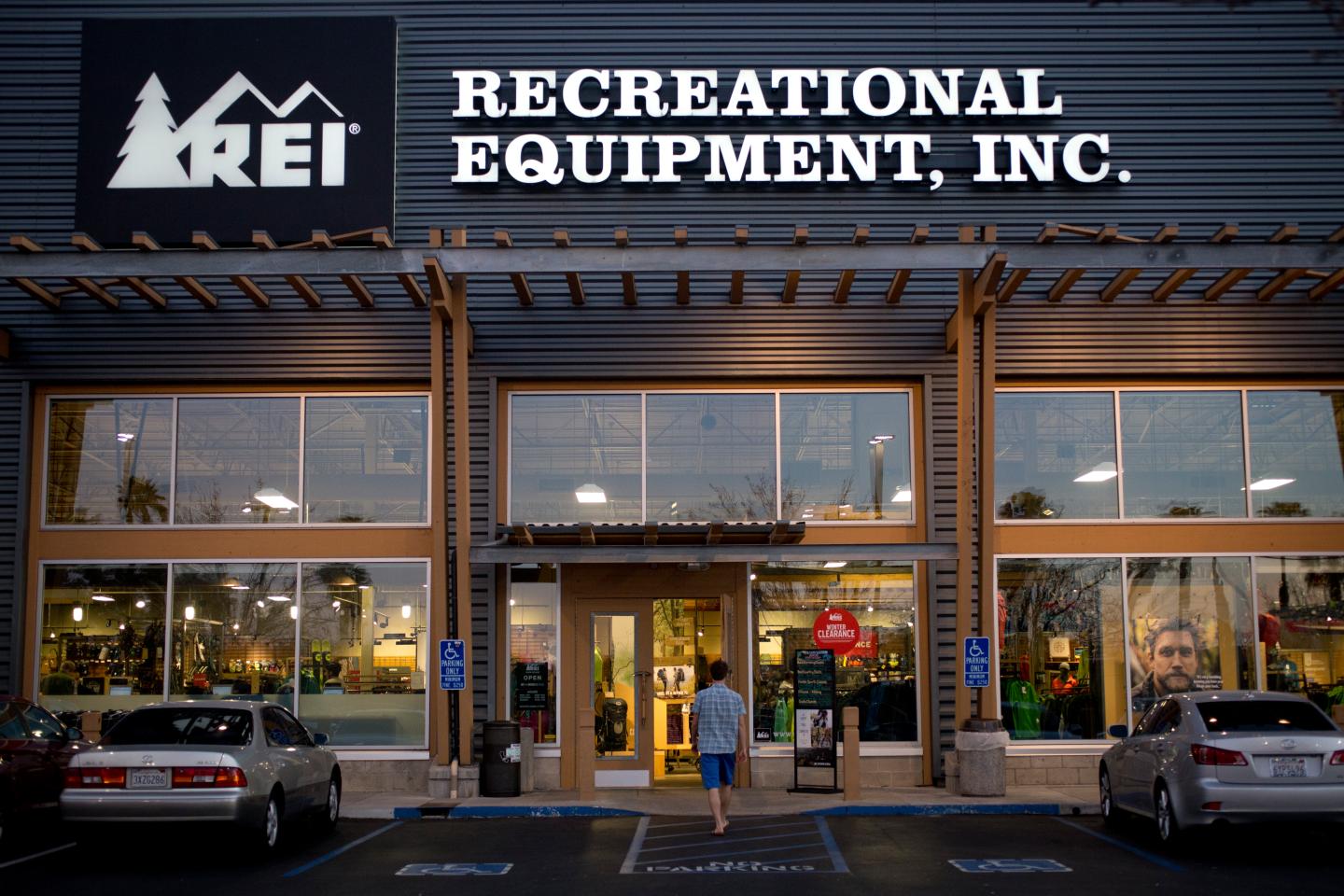  Recreational Equipement, Inc., retailer specialized in outdoor recreation and sporting goods in San Diego.   (Photo by Dünzlullstein bild via Getty Images)