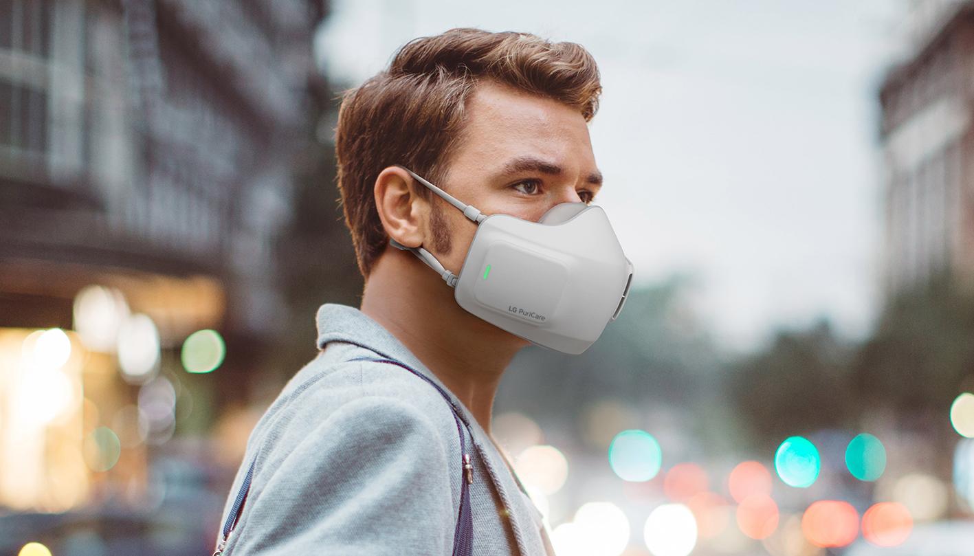 LG unveils a new high-tech ‘smart mask.’ But does it protect against COVID?