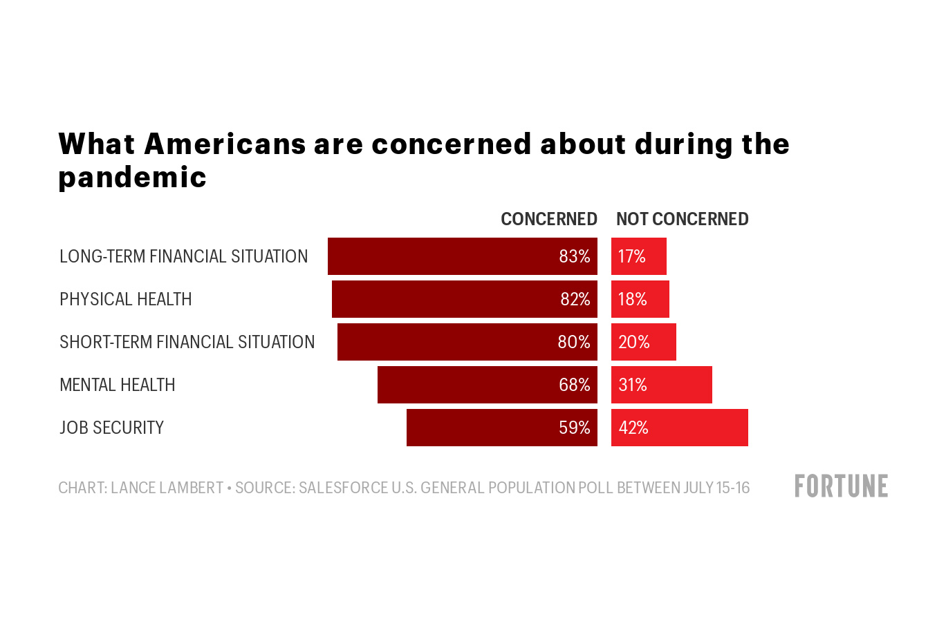 What Americans are concerned about