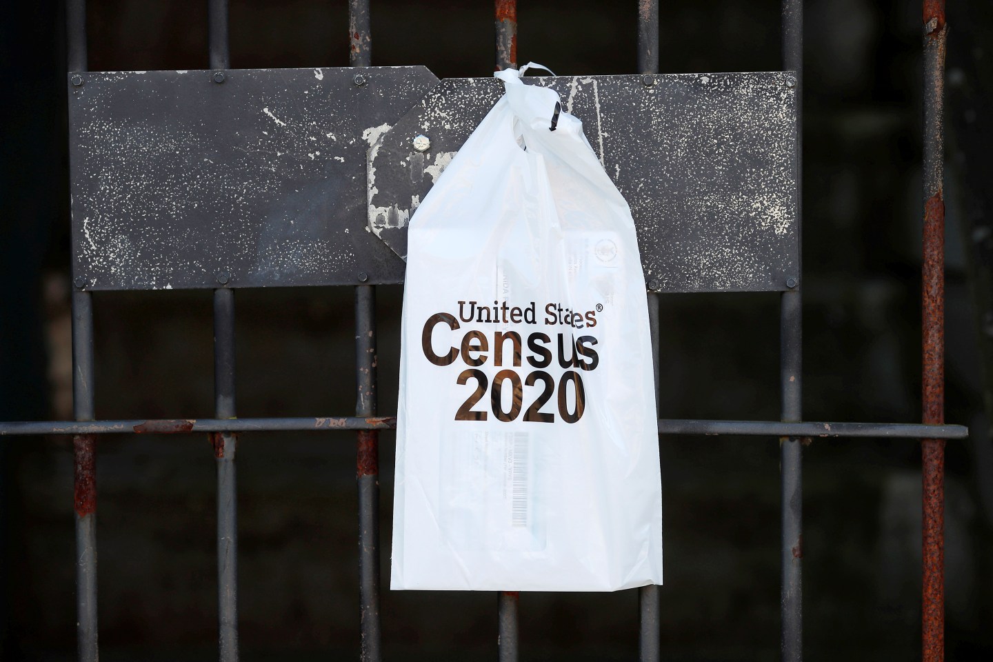 2020 Census on Door