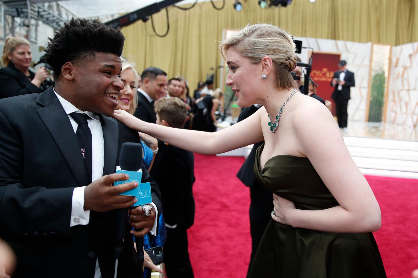 Jerry Harris, Greta Gerwig