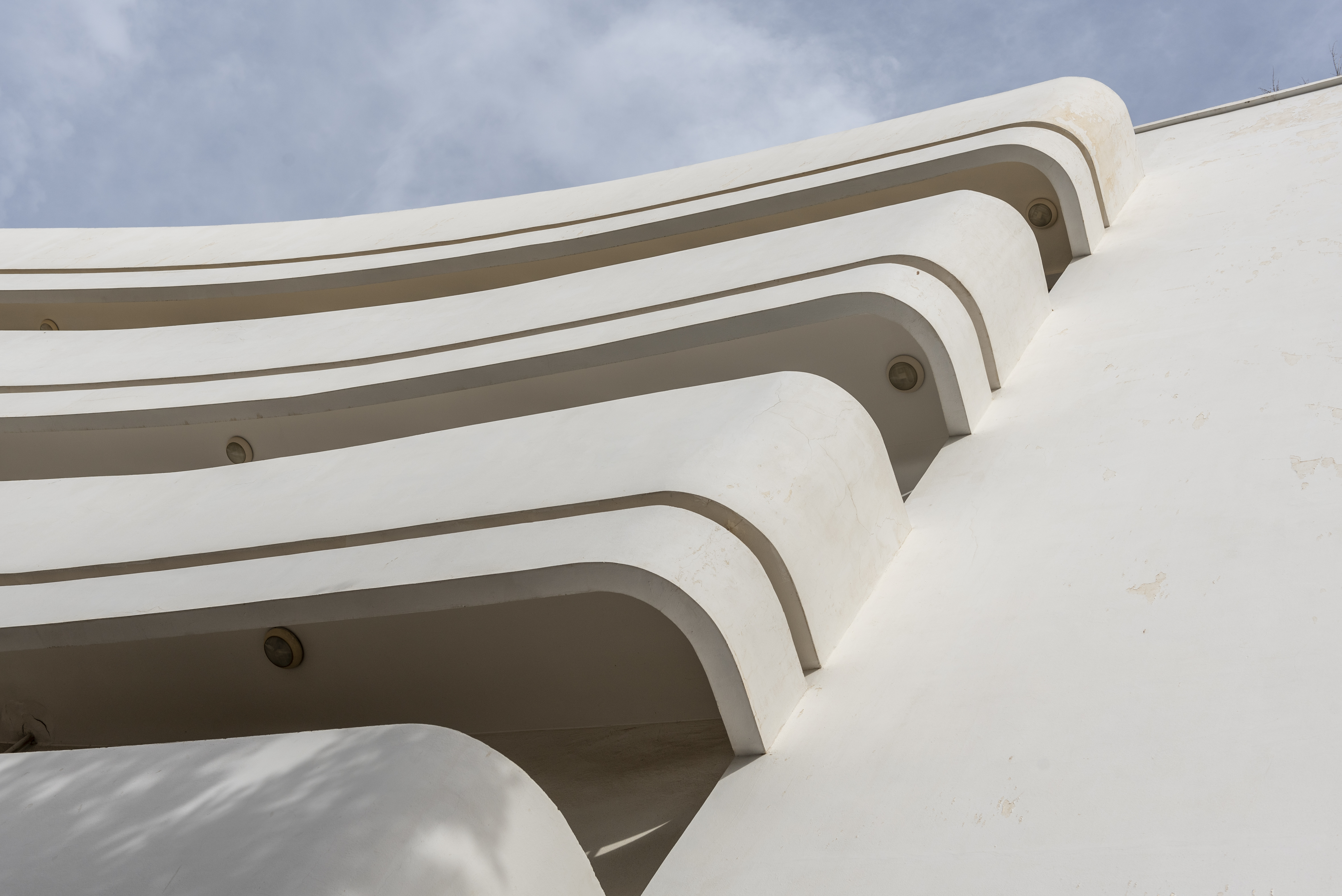 Israel, Tel Aviv-Yafo - 15 February 2019: Bauhaus building on Kikar Dizengoff square.