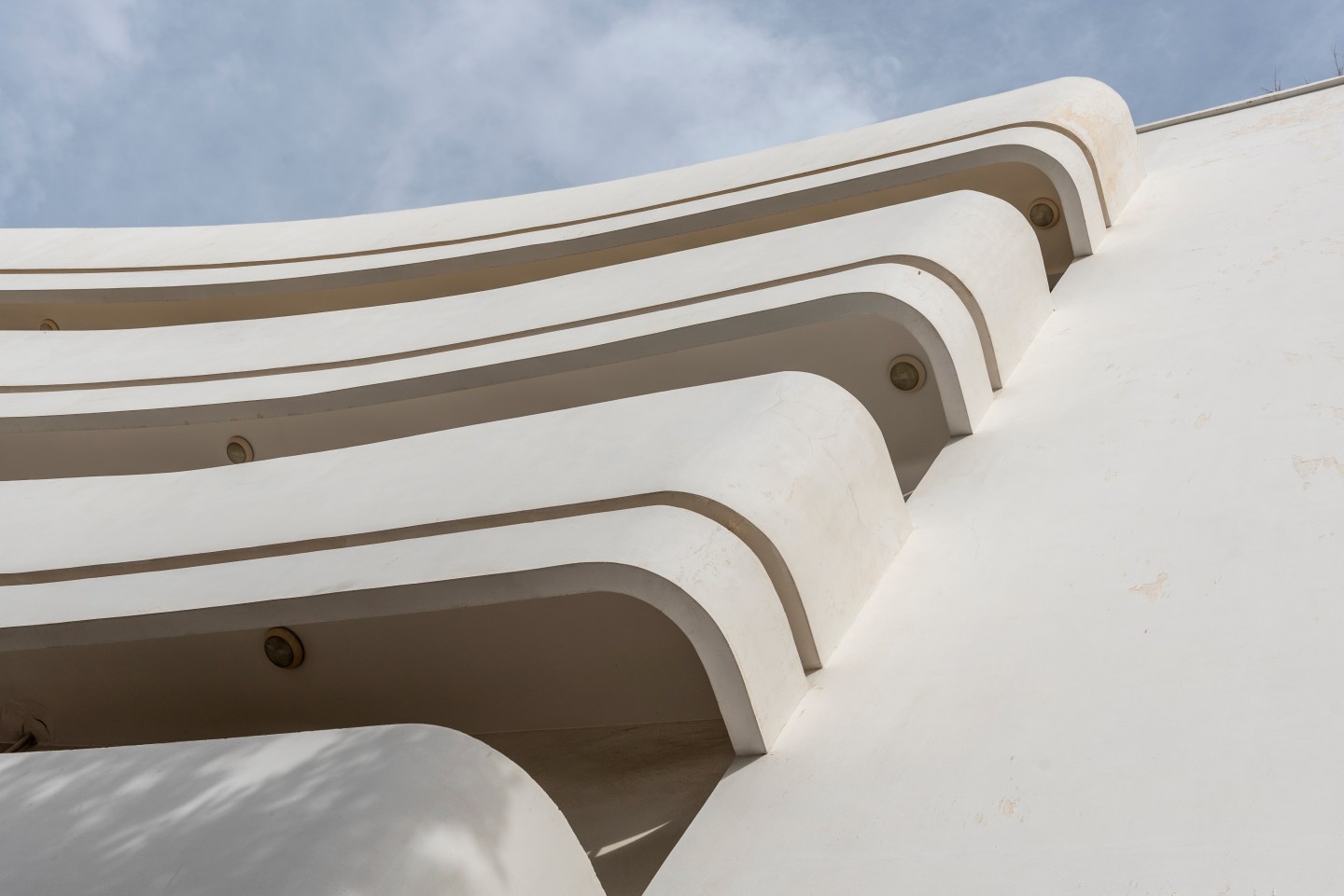 Israel, Tel Aviv-Yafo - 15 February 2019: Bauhaus building on Kikar Dizengoff square.