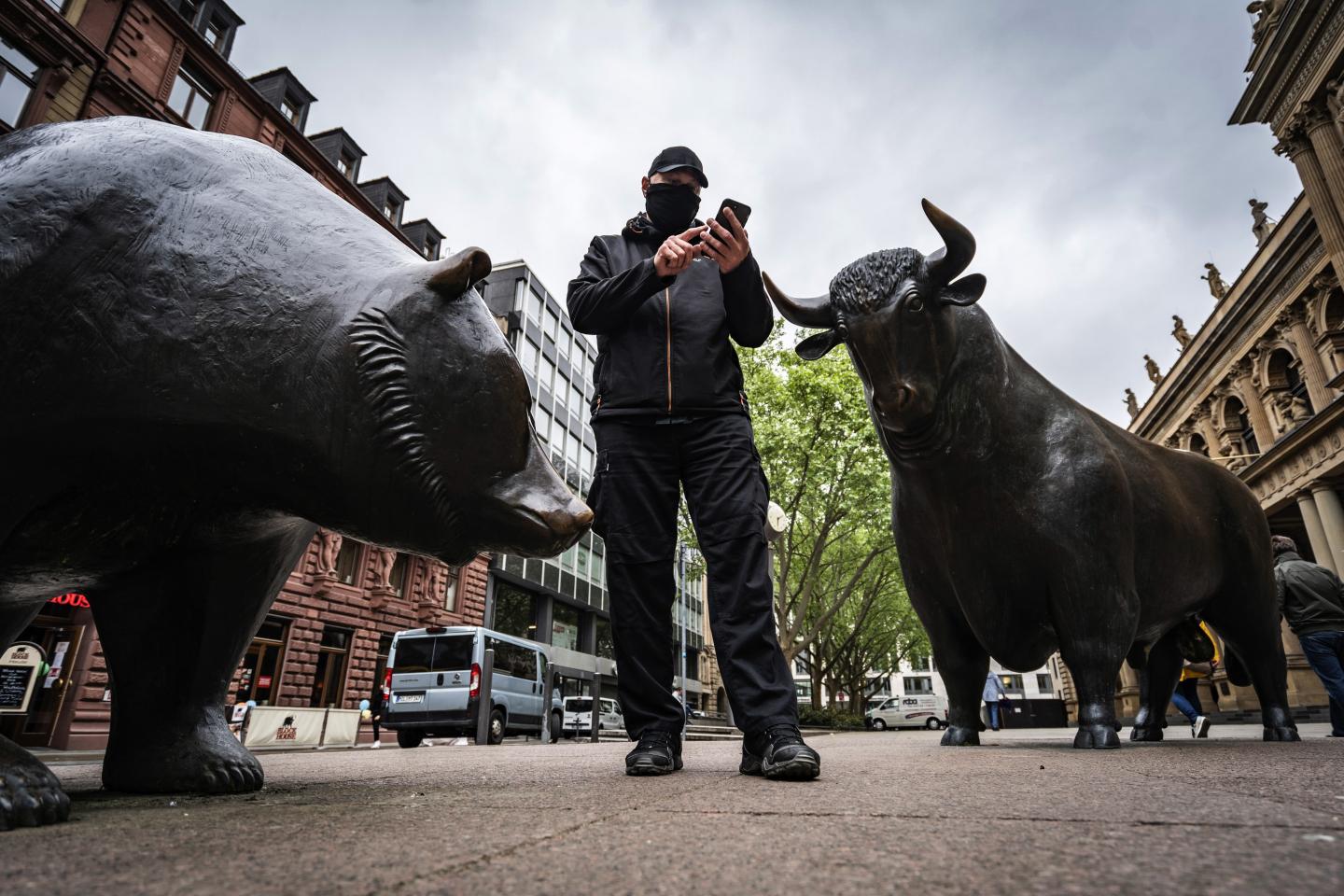 Stocks and crypto hold steady ahead of a mammoth week of tech earnings