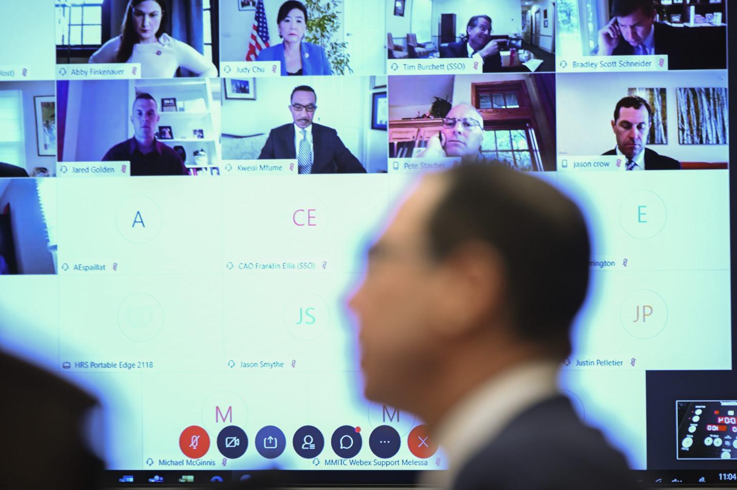 congressional hearing on zoom
