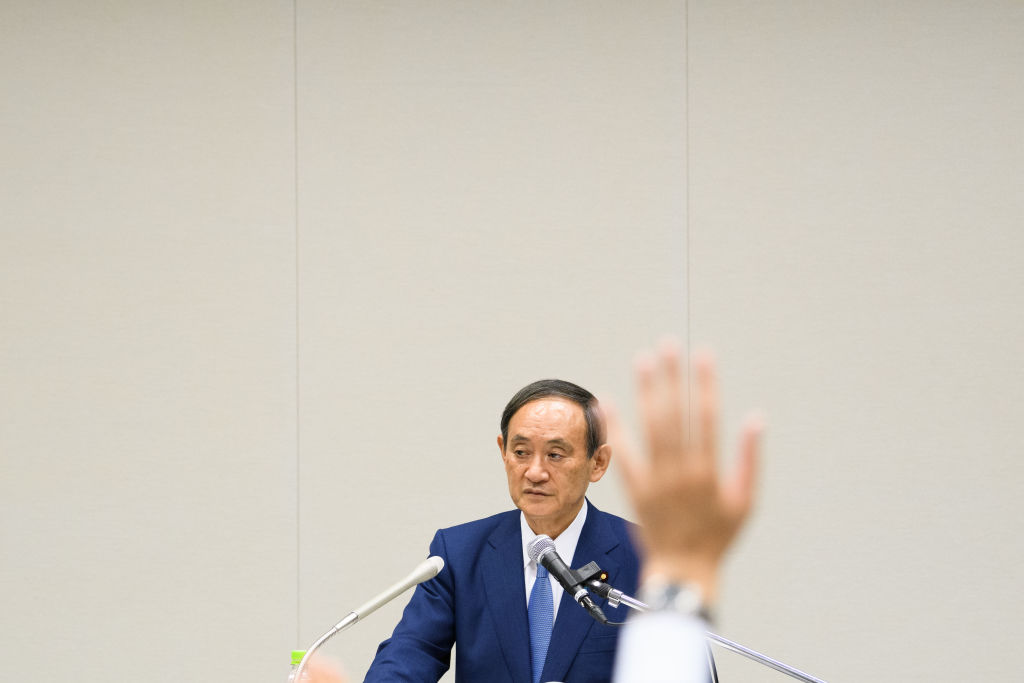 Suga Formalizes Bid for Japan Prime Ministers Job