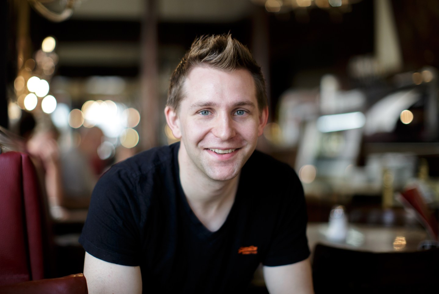 Max Schrems, the Austrian data-privacy activist, poses for a photograph following an interview in Vienna, Austria, on Tuesday, July 19, 2016.