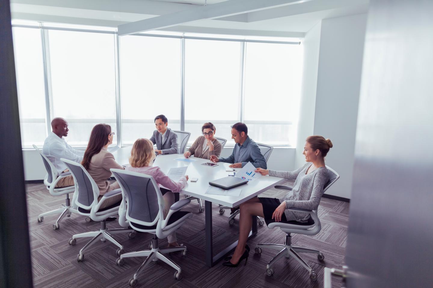 Nearly half of open board seats went to women in 2019. Only 23% were filled by people of color