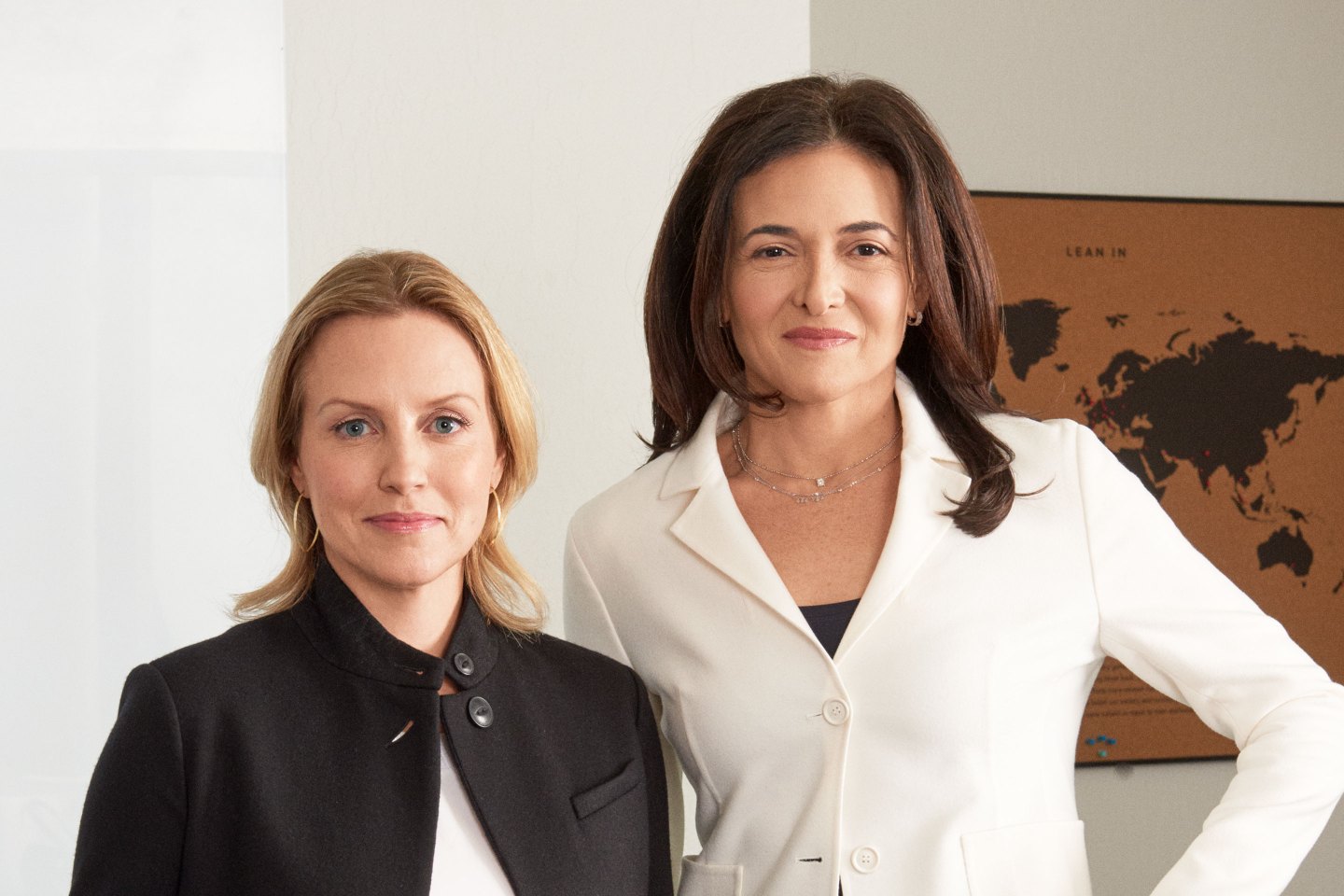 Rachel Thomas is the CEO of LeanIn.Org.<br />
and Sheryl Sandberg is Facebook Inc.’s chief operating officer and the founder of LeanIn.Org.