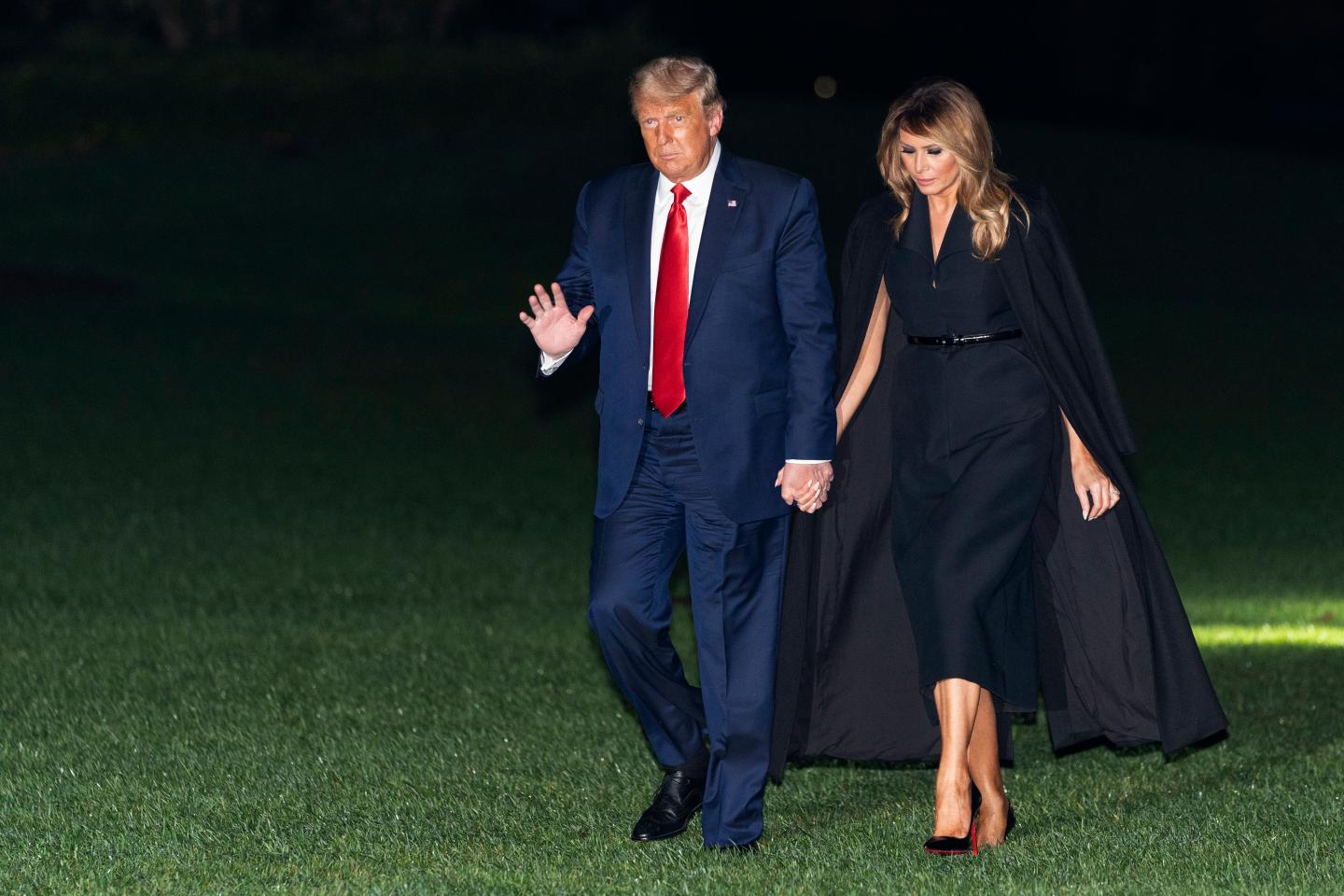 Trump says he will vote in person—but not on Election Day