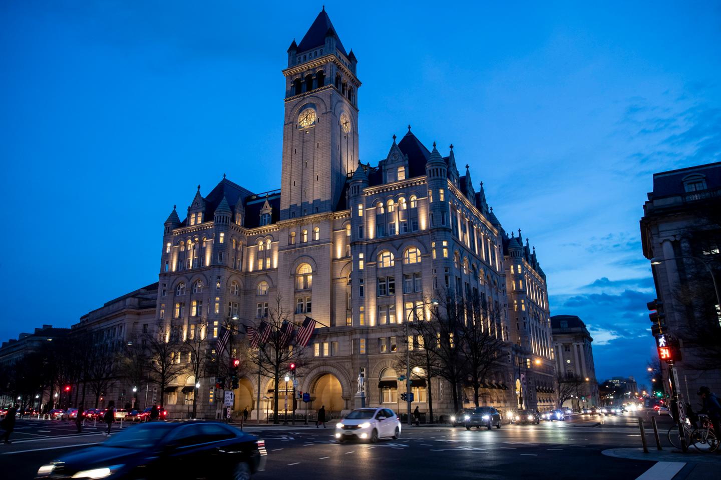 Trump eyes hosting Election Night party at his DC hotel