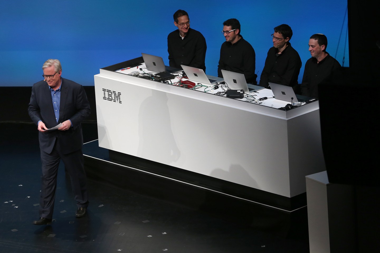 IBM showcases latest A.I. advancements on Bloomberg's "That's Debatable" TV show