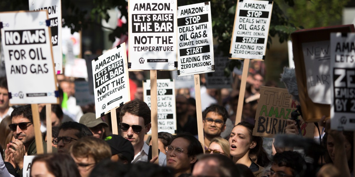 Amazon employees will rally for climate justice on October 17 | Fortune