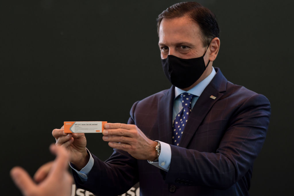 A state in Brazil says it may be among the first to deploy a COVID-19 vaccine