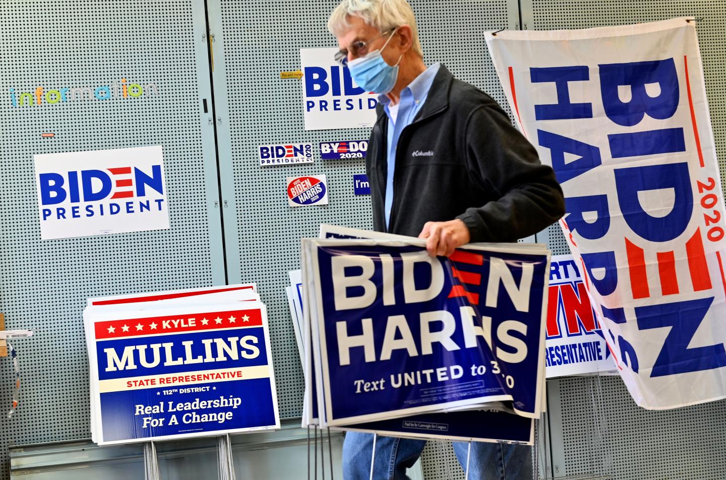 A looming landslide? Biden expands lead to nine states Trump won in 2016