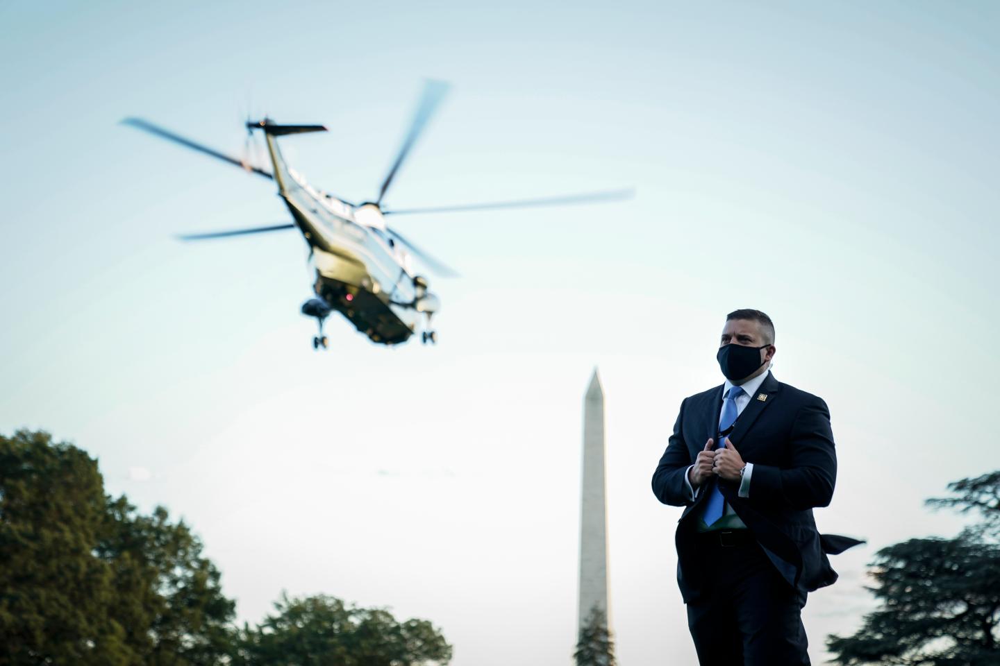 With Trump hospitalized, the White House’s cavalier approach to COVID comes under fire