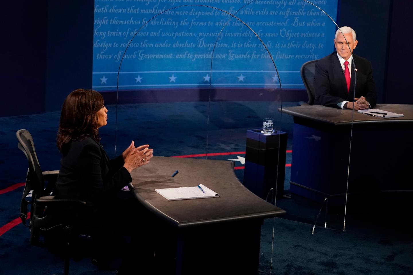 Where Harris and Pence won and lost in the vice presidential debate